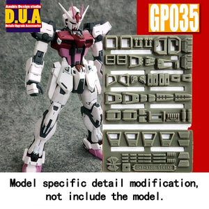 ANUBIS 3D print detail upgrade parts GP035 parts fit for  MG Strike Rouge no kits Collectibles