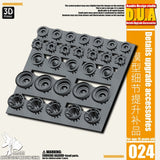 ANUBIS 3D print detail upgrade parts DUA021-060 details upgrade accessories Active shaft Heat sink Oil pipe Outer armor no kits
