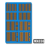MOSHI M.S. MX037-042 Reform Color Separation Etching Detail Parts