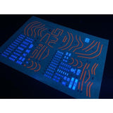 20250722 XUEYAN XY / SNOW FLAME HG-24 GTO Zaku Half Cannon /Zaku Cannon Test Type Fluorescence Water slide decal