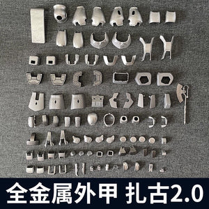 CALILY MG Char red zaku 2.0 outer armor metal parts