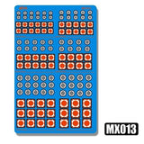 MOSHI M.S. MX013-016  Model Detail Modification Metal Etching