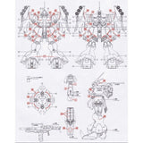 DL DAlibabaN Water slide decal UC30 RE 1/100 JAGO QUESS AIR.