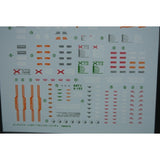 DL DALIN Water slide decal MG 1/100 Buster