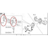 CA PG MK-Ⅱ MK 2 MK2 AEUG TITANS K17 K28 O9 metal Replacement spare parts