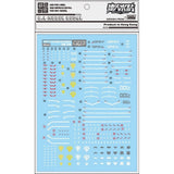 DL DALIN Water slide decal RG MSN-02 ZEONG
