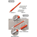 MOSHI M.S. MS046  Military Model Non Marking Wiping Pen