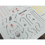 20250722 XUEYAN XY / SNOW FLAME RG HG Unicorn Expansion Shield Fluorescence Water slide decal