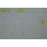 DL DALIN Water slide decal MG Banshee