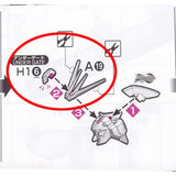 CA RG HI NU V-FIN A19 H1-6 H1 6 Replacement spare parts 20250717
