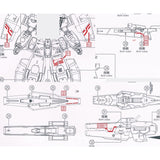 DL DALIN Water slide decal GN18 MG 1/100 Virtue