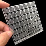 Alexen AJ0100 AJ0101 AJ0102 AJ0103 Etched Sheet for MG HG The Fence of Micro City Scene Garage