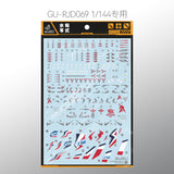 GUGU RJD069 RG 1/144 RX93 V Nu DOCKS AT TH Water Slide Decal (Model not included) GUGURG011 GUGURG011