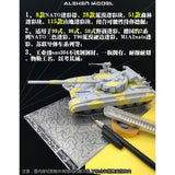 Alexen AJ0084 Hilly Aera Desert Forest Camo Steel Mask Cutting Mat fit fot Type 59 96 99 NATO