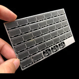 Alexen AJ0100 AJ0101 AJ0102 AJ0103 Etched Sheet for MG HG The Fence of Micro City Scene Garage