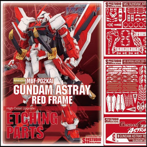 SH STUDIO Upgrade Metal Etching Parts for MG 1/100 Astray Red Frame