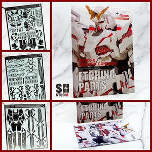 SH STUDIO Upgarde Etching Parts for PG 1/60 Unicorn