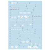 GUGU H261 HG MRX-010 Psycho MK-II MK2 Water Slide Decal (Model not included) GUGUHG019 GUGUHG019