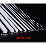 CALILY Plastic Solid Rod ABS Round Rod Length 10CM Military Model Detail Renovation Consumables colletcibles kits figure