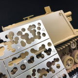 Alexen AJ0021 Hollow Out Stencil Tools for WW2 German Ambush Black Forest Wave Point Camouflage CAMO Version B Paint Spray Tools