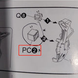 CD 8802 03 butcher parts for MB Strike Freedom