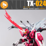 ANUBIS TX024 HG 1/144  infinte justice type 2 Detail upgrade parts no kits Collectibles