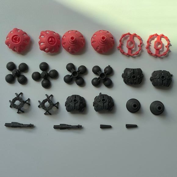 CALILY HG 1/144 RED GQuuuuuuX Funnel Upgrade Parts GK PARTS (Model not included)