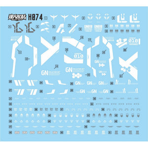 MASTER H074 Water Slide Decal for HG 00 1/144 Zabanya Collectibles