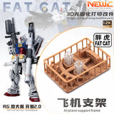 NewC 1/100 FAT CAT RGU RG-78-2 2.0 PRO Masking Tape Pre Cut / 3D Printing Upgrade Parts (Kits not included)