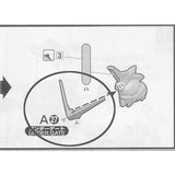 CA MG Justice  A27 V-FIN Metal replacement spare parts