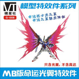 CEF G-008 RG 1/144 Destiny MB type Wing (Hard) Effects + Stand