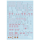 GUGU M126 MG 1/100 Victory Ver.Ka V Water Slide Decal (Model not included) GUGUMG014 GUGUMG014