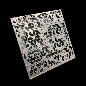 Alexen AJ0035 chariot Triangle Digital Camouflage Stencil