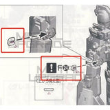 CA RG Z ZETA F19 F24 F25 F26 F37 Metal replacement spare parts