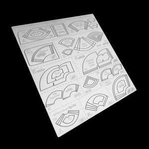 Alexen AJ0031 Tools Muddy Window Wiper Cutting Mask Mat Coloring tool