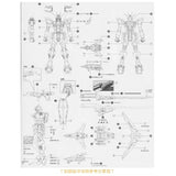 GUGU M109 MG 1/100 Force / Sw ord / Blast Impulse 3in1 Water Slide Decal (Model not included) GUGUMG015 GUGUMG015