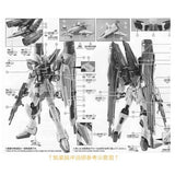 GUGU M109 MG 1/100 Force / Sw ord / Blast Impulse 3in1 Water Slide Decal (Model not included) GUGUMG015 GUGUMG015