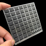 Alexen AJ0100 AJ0101 AJ0102 AJ0103 Etched Sheet for MG HG The Fence of Micro City Scene Garage