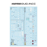 GUGU HG GTO 1/144 GUN CRNNON  Water Slide Decal GUGUHG009