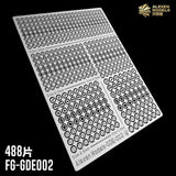 Alexen GDE001 GDE002 GDE003 GDE004 GDE005 Detail Part Upgrade Etching Parts Sheet