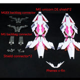 EW MG 1/100 Unicorn  banshee FA unicorn DE Shield addon No Kits