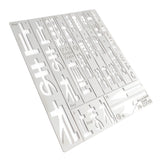 Alexen XK0701 Stencil Tools for 1/64 Japanese Style Scene Tokyo Osaka City Road Markings