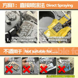 Alexen AJ0015 Stencil Hexagon Digital Camouflage Stencil Tools