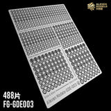 Alexen GDE001 GDE002 GDE003 GDE004 GDE005 Detail Part Upgrade Etching Parts Sheet