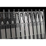 Alexen AJ0070 Dispensing Etched Sheet 8 Style