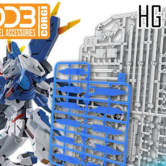 DDB HG 1/144 AERIAL REBUILD funnel  effect unit stand
