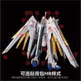 GUGU HG 1/144 MIGHTY STBIKE FREEDOM Water Slide Decal GUGUHG010