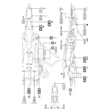 TRS Water slide decal for HG 1/100 Macross YF-21 TRSHG020