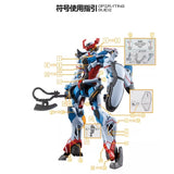 GUGU G01 HG 1/144 GQuuuuuuX Water Slide Decal (Model not included) GUGUHG018