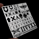 Alexen AJ0120 Warhammer 40K Series U-Team Leakage Spray Board